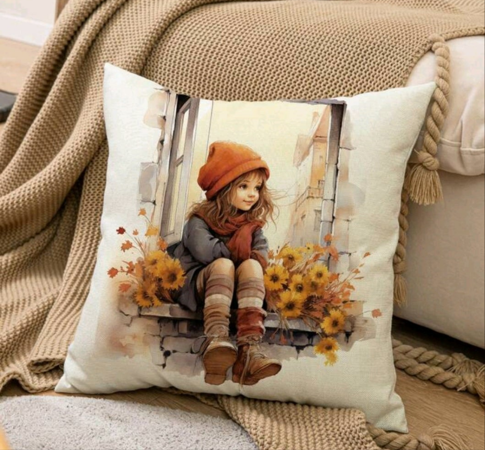 Sunshine girl pillow
