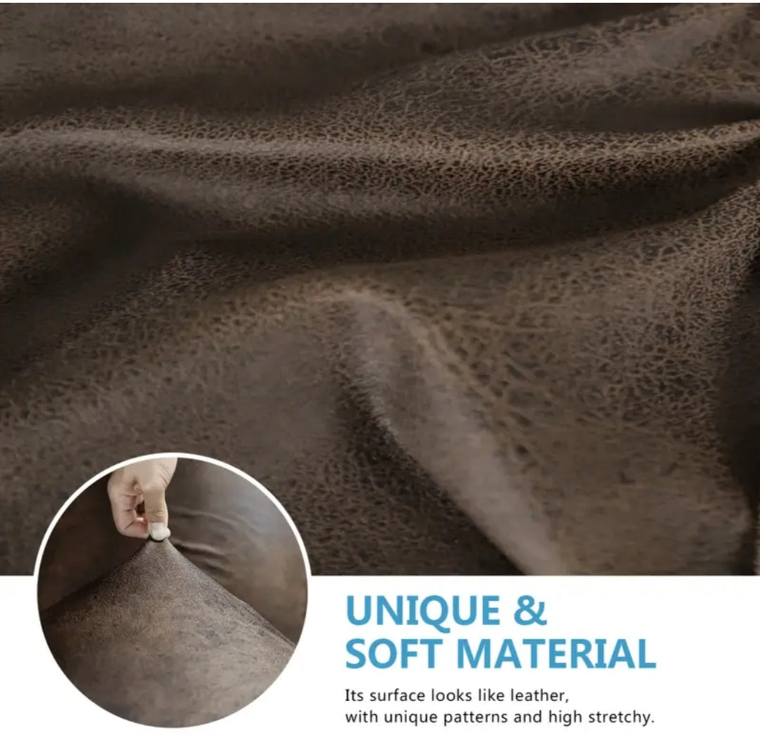 Brown stretchable sofa cushion covers