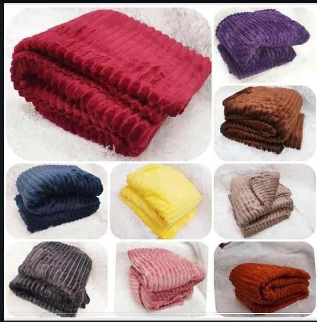 Ribbed Fleece Blanket