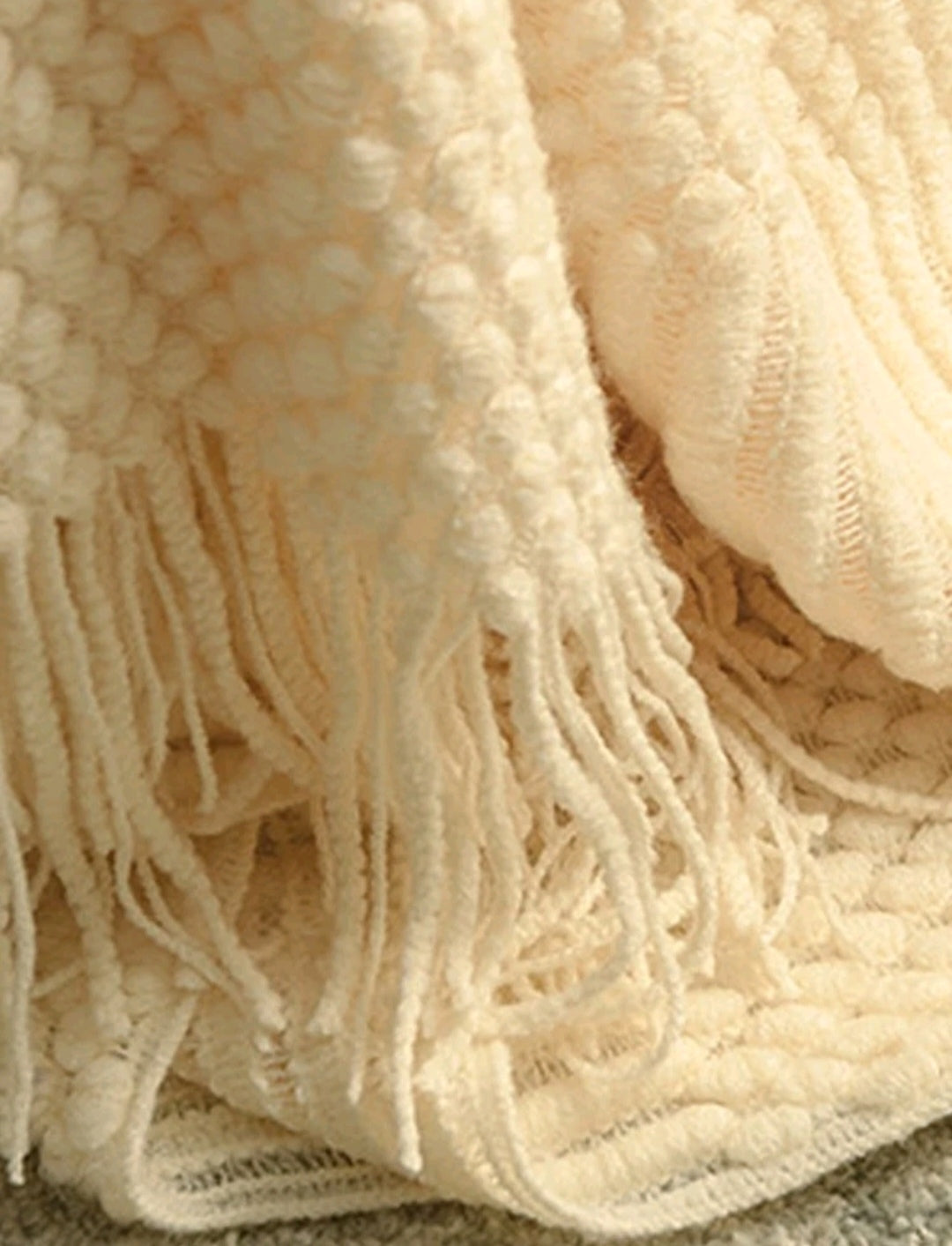 Knitted blanket
