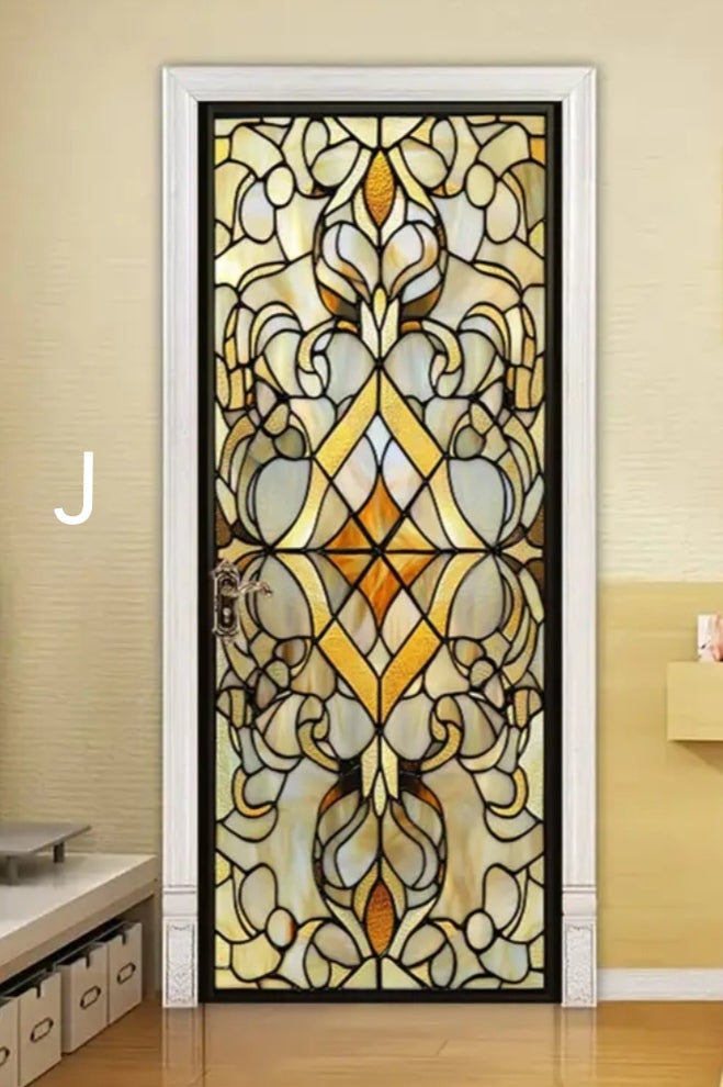 Door sticker