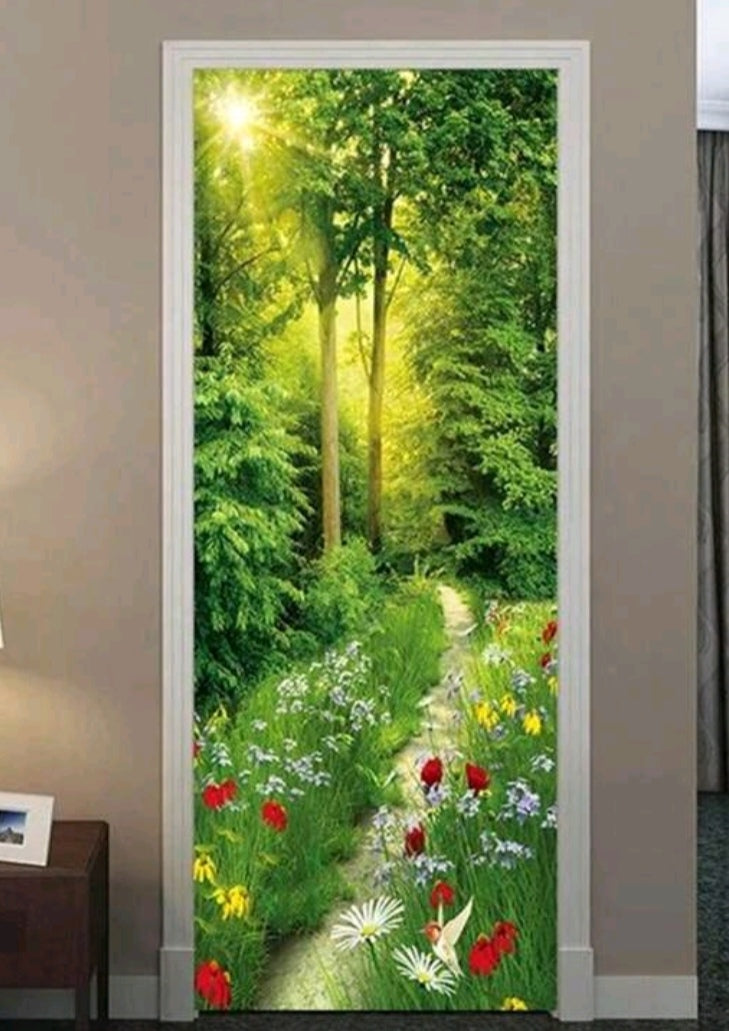 PVC door decor