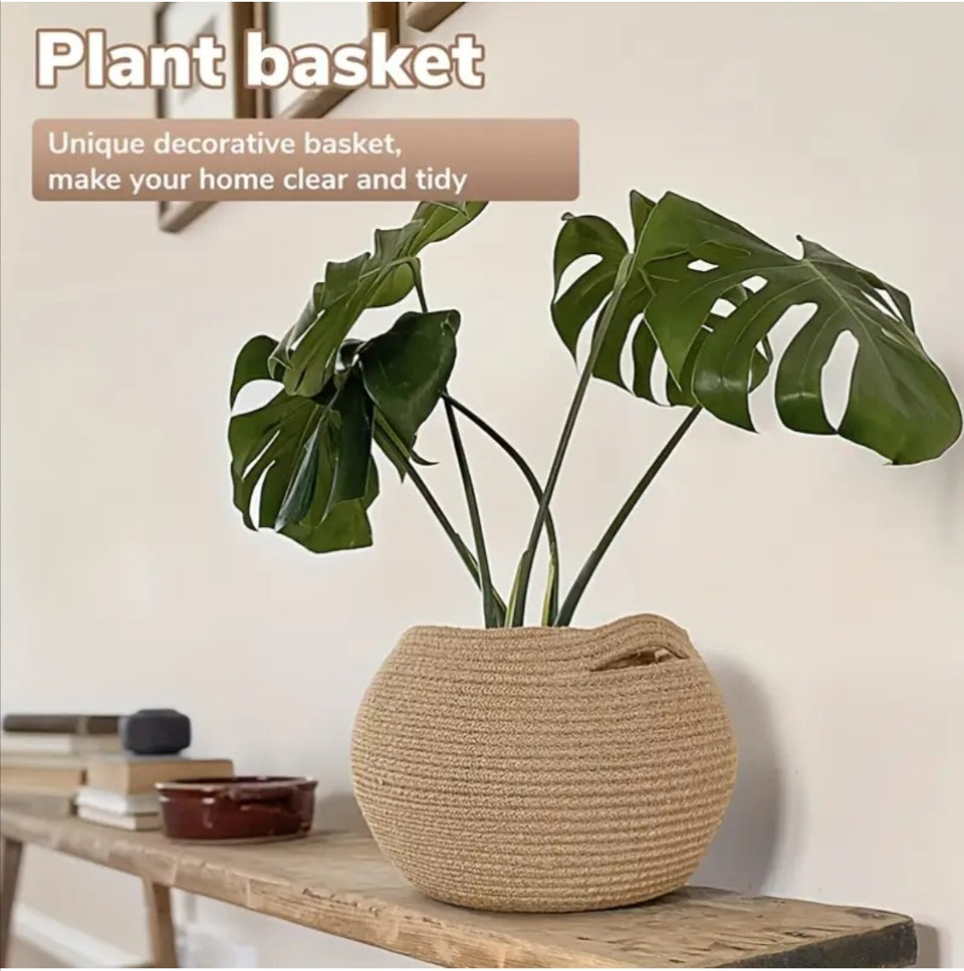 Handmade storage basket