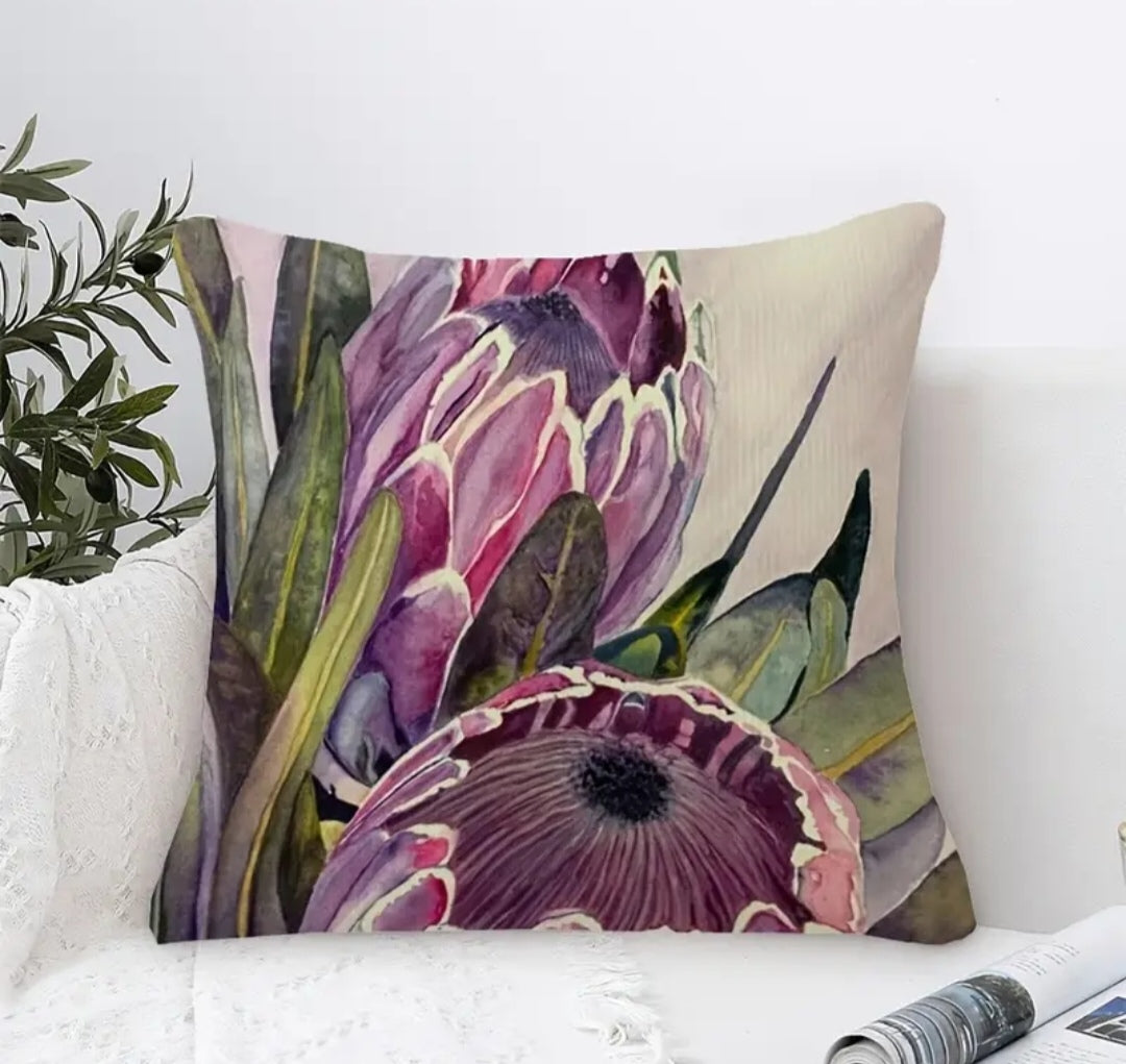 2pce Protea scatter cushion cover