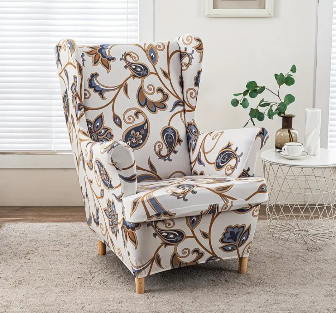 Wingback Stretchable slipcovers