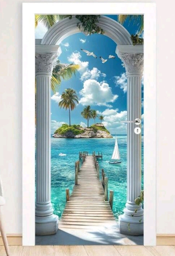 PVC door decor