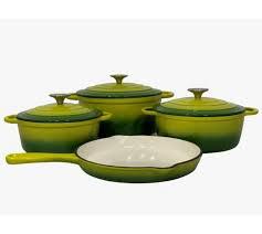 Cast iron pot set