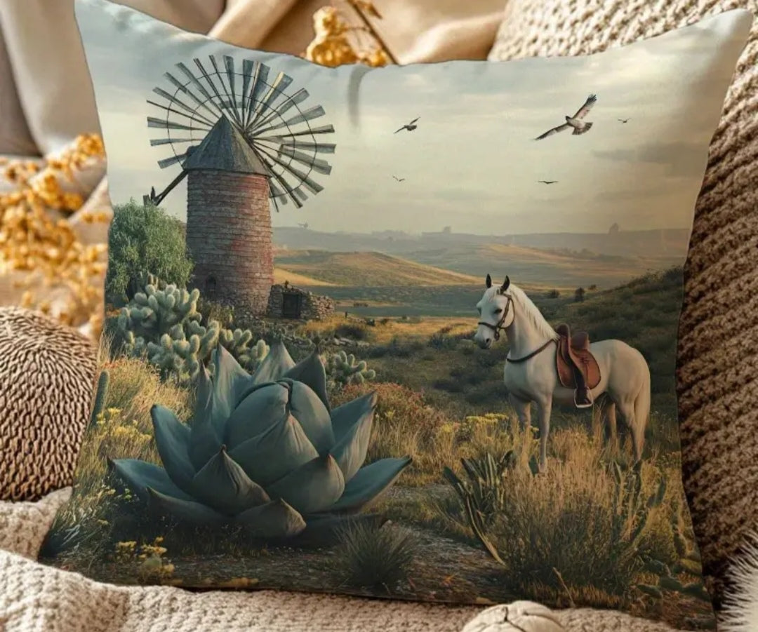 Windmill cushion covers