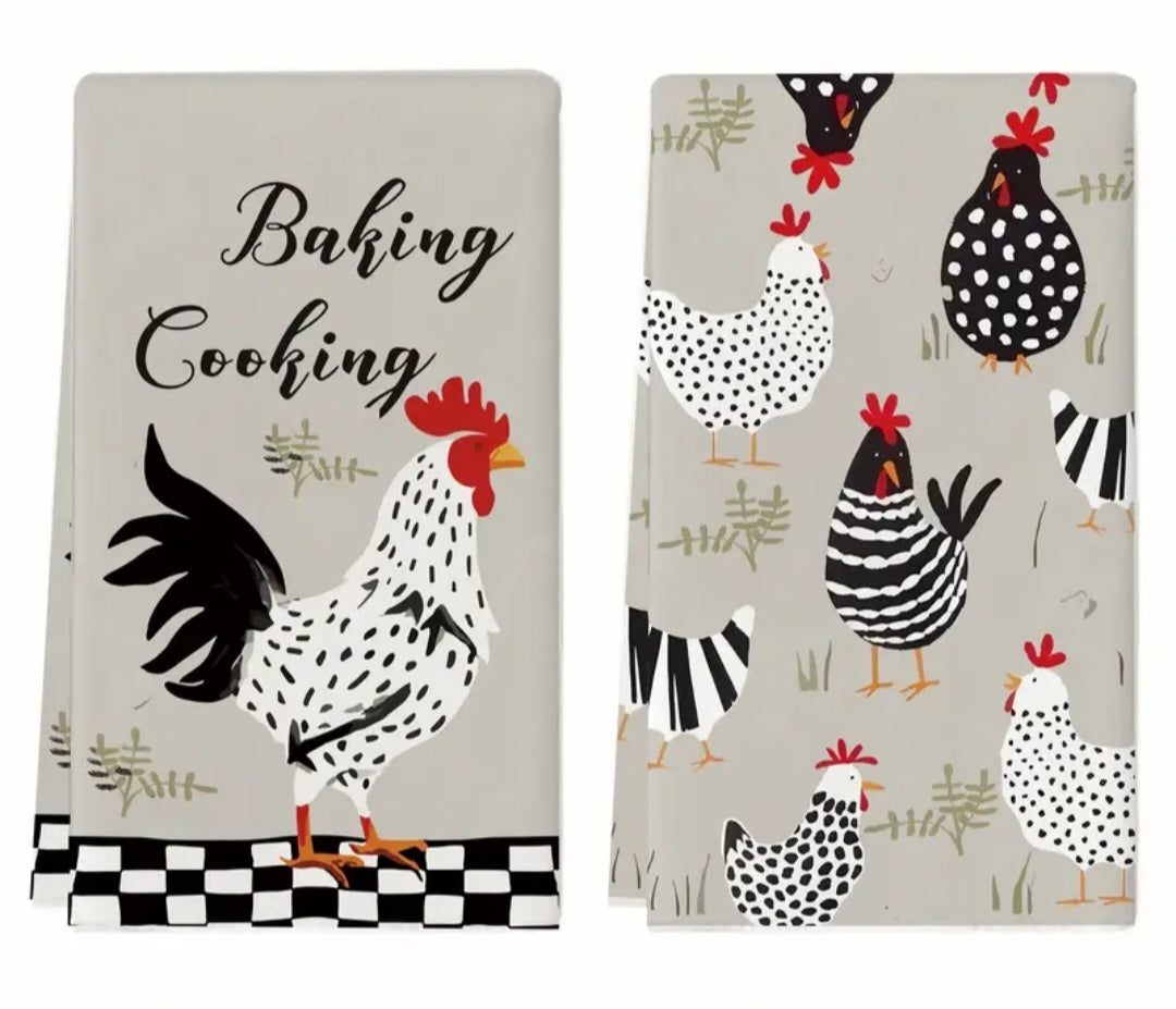 Kitchen Towels Chicken