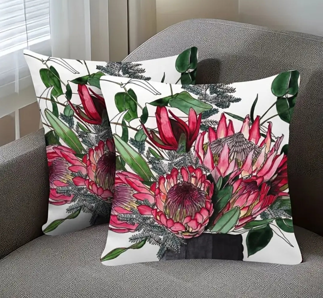 2pce Protea scatter cushion cover
