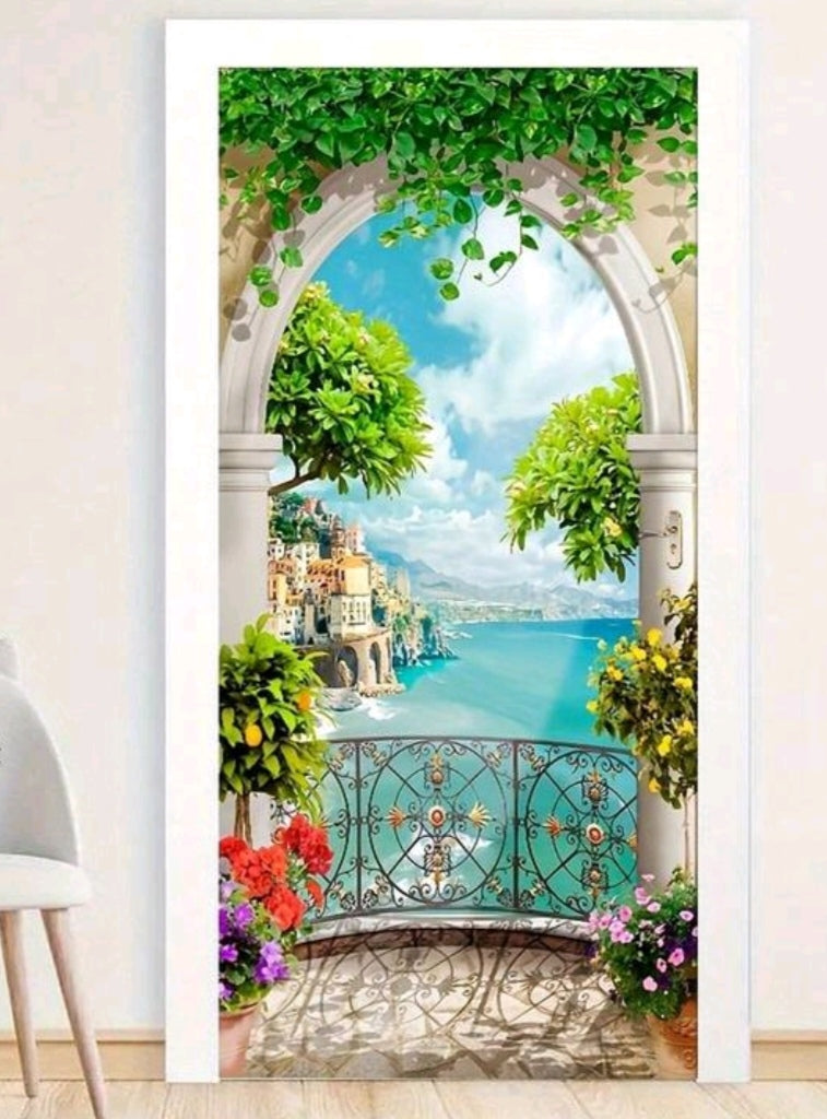 PVC door decor