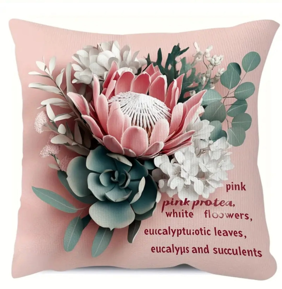 2pce Protea scatter cushion cover