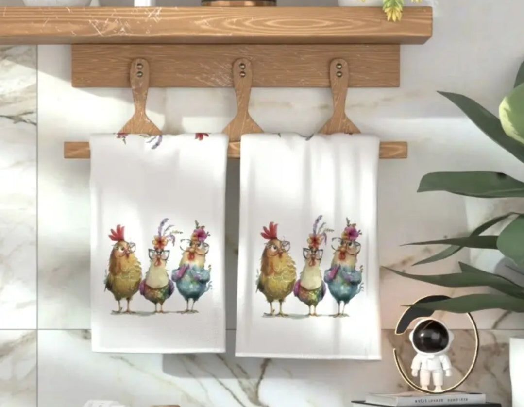 Kitchen Towels Chicken