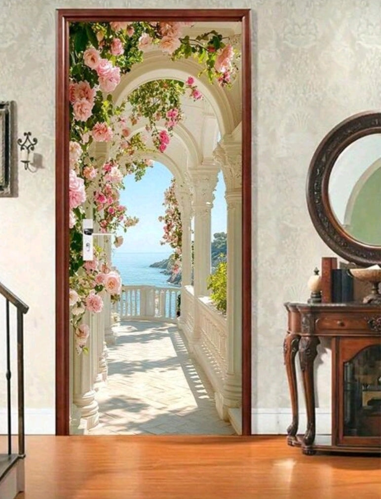 PVC door decor