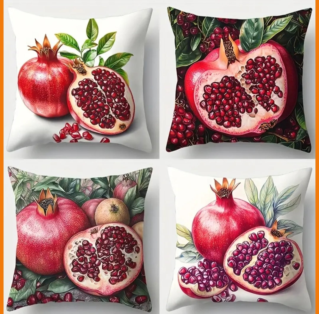 4pce cushion covers 45x45cm each