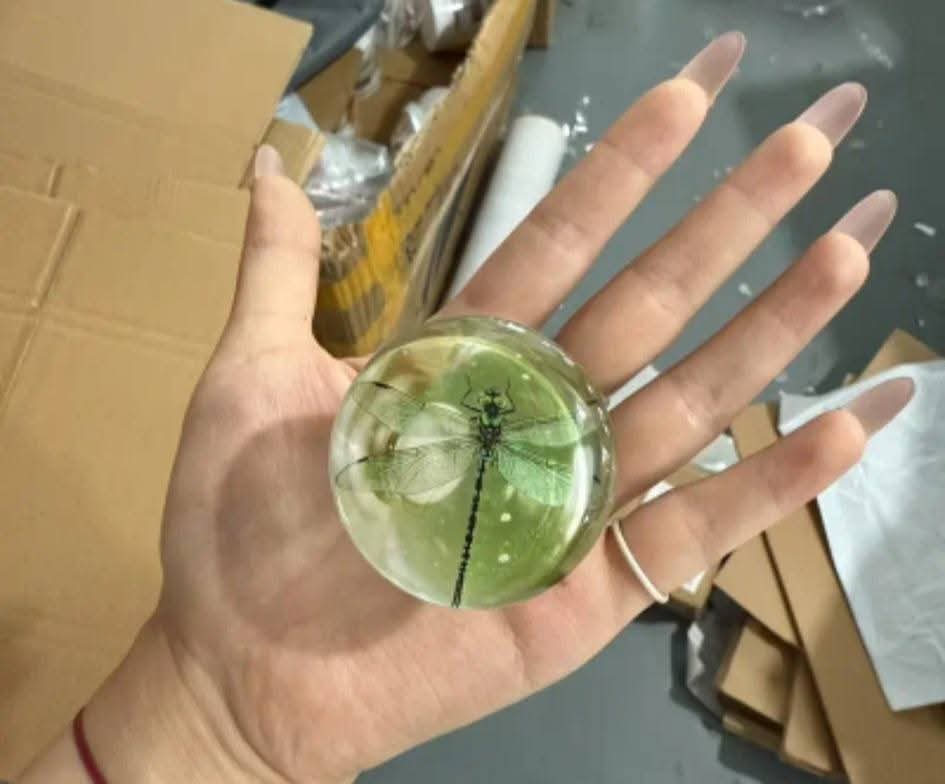 Resin knobs