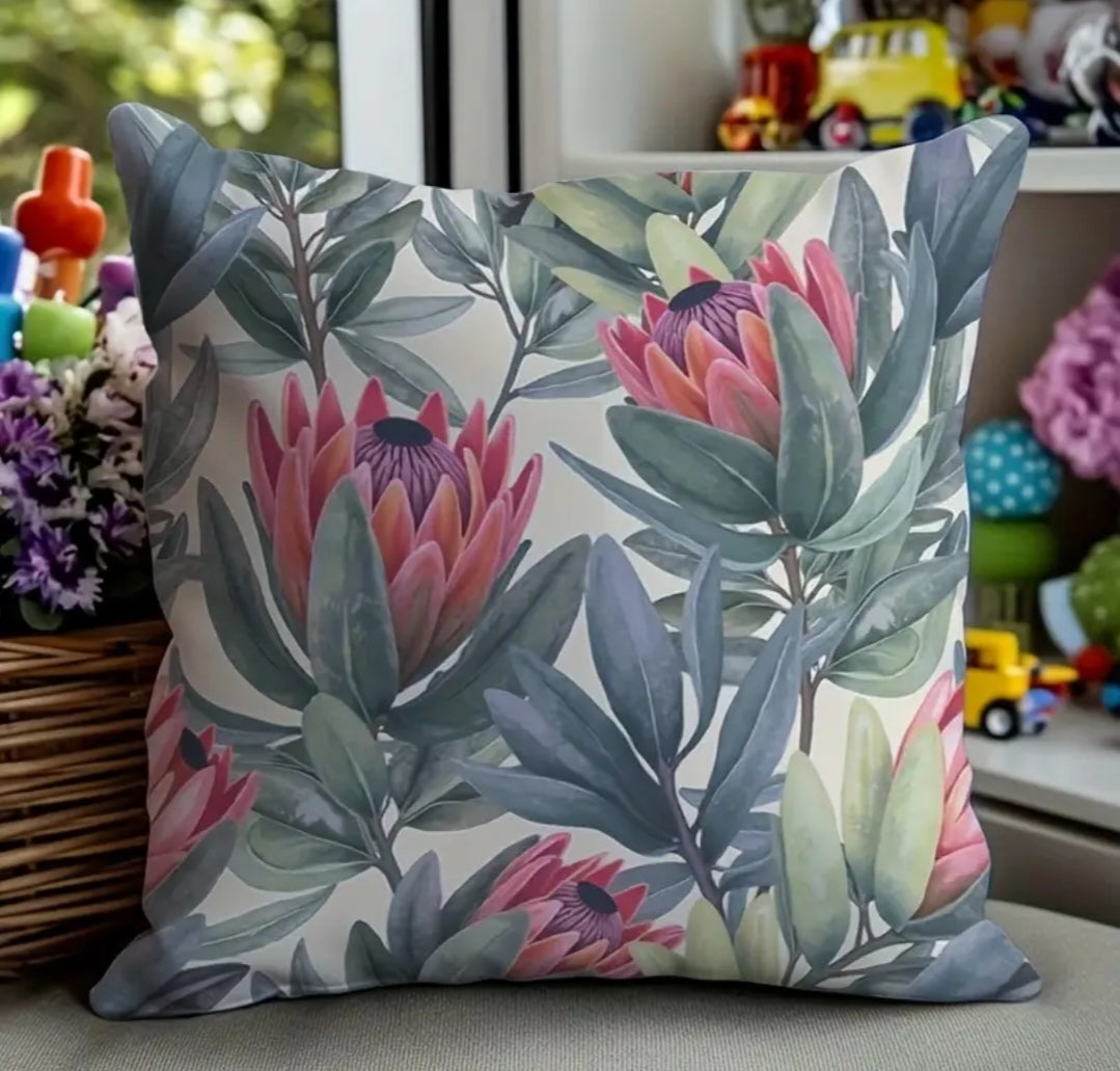 2pce Protea scatter cushion cover