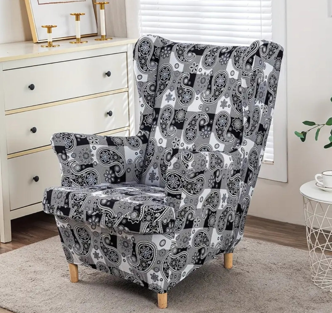 Wingback Stretchable slipcovers
