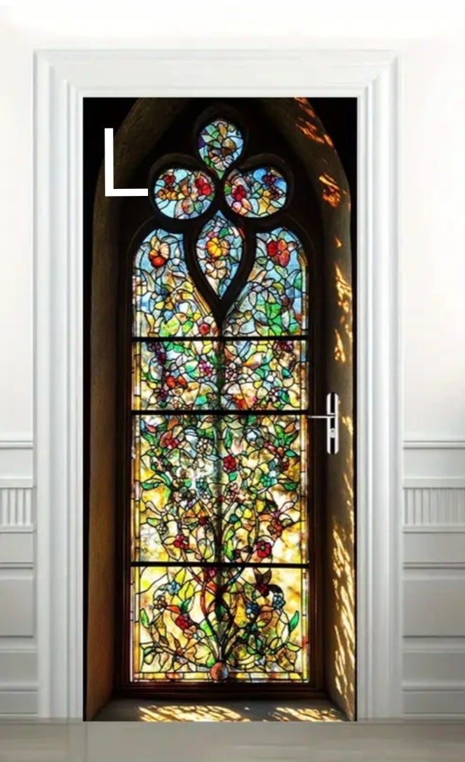 Door sticker