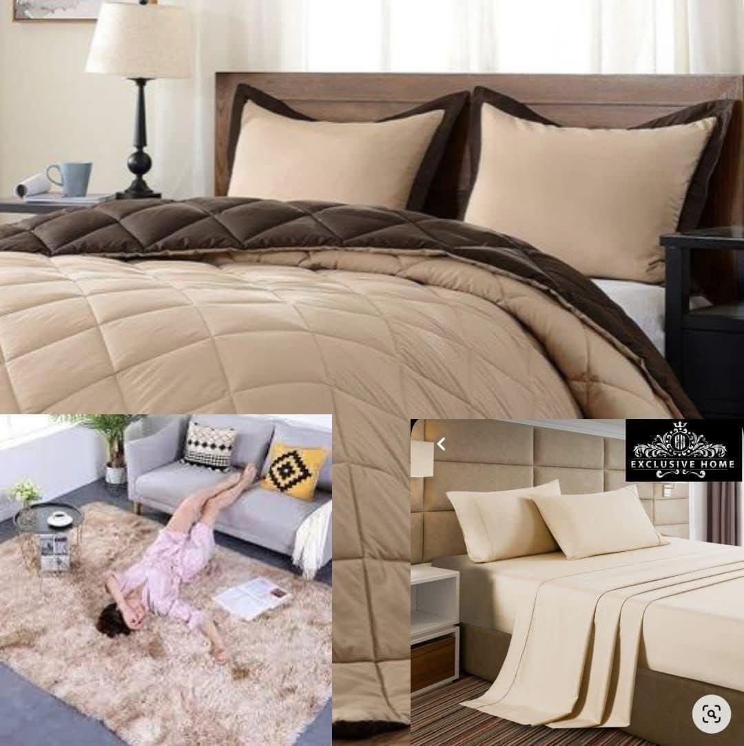 Limited offer 10 pce bedding and carpet set