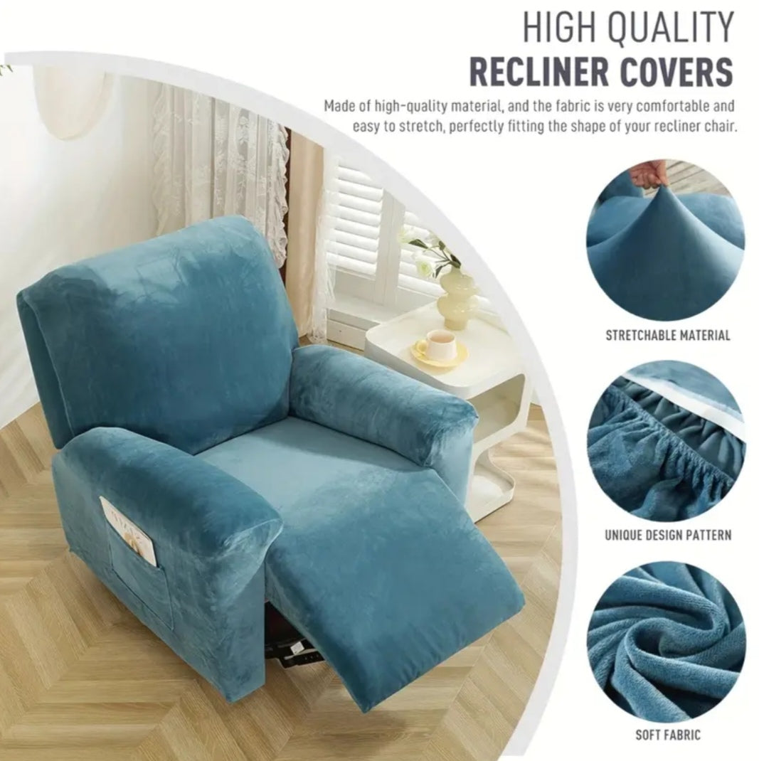 Recliner slipcovers