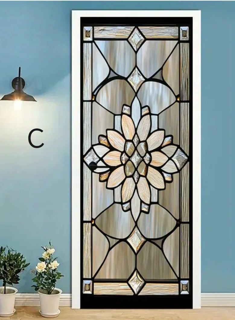 Door sticker