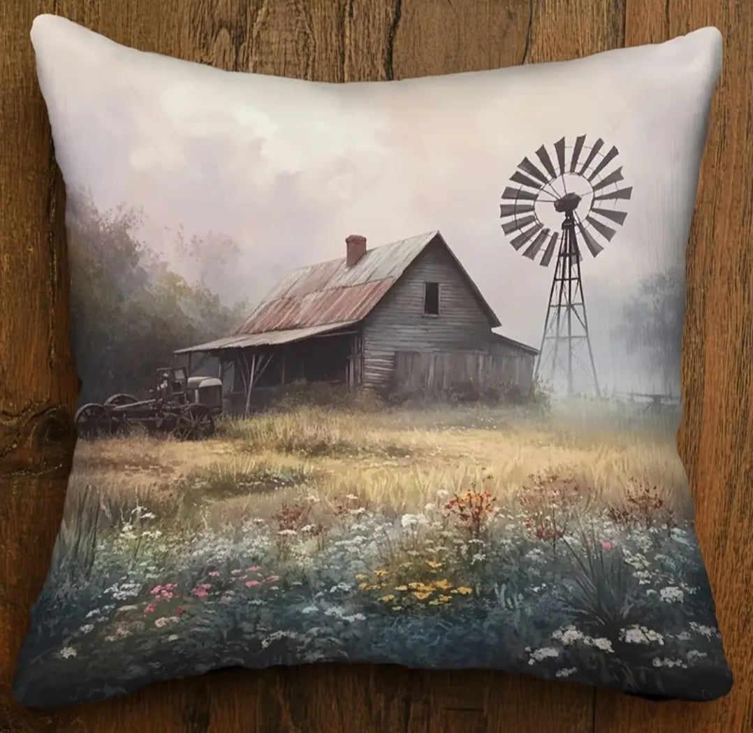 Windmill cushion covers