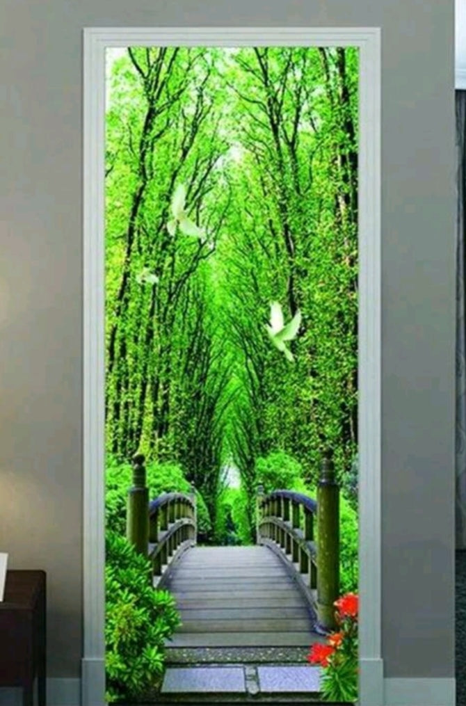 PVC door decor