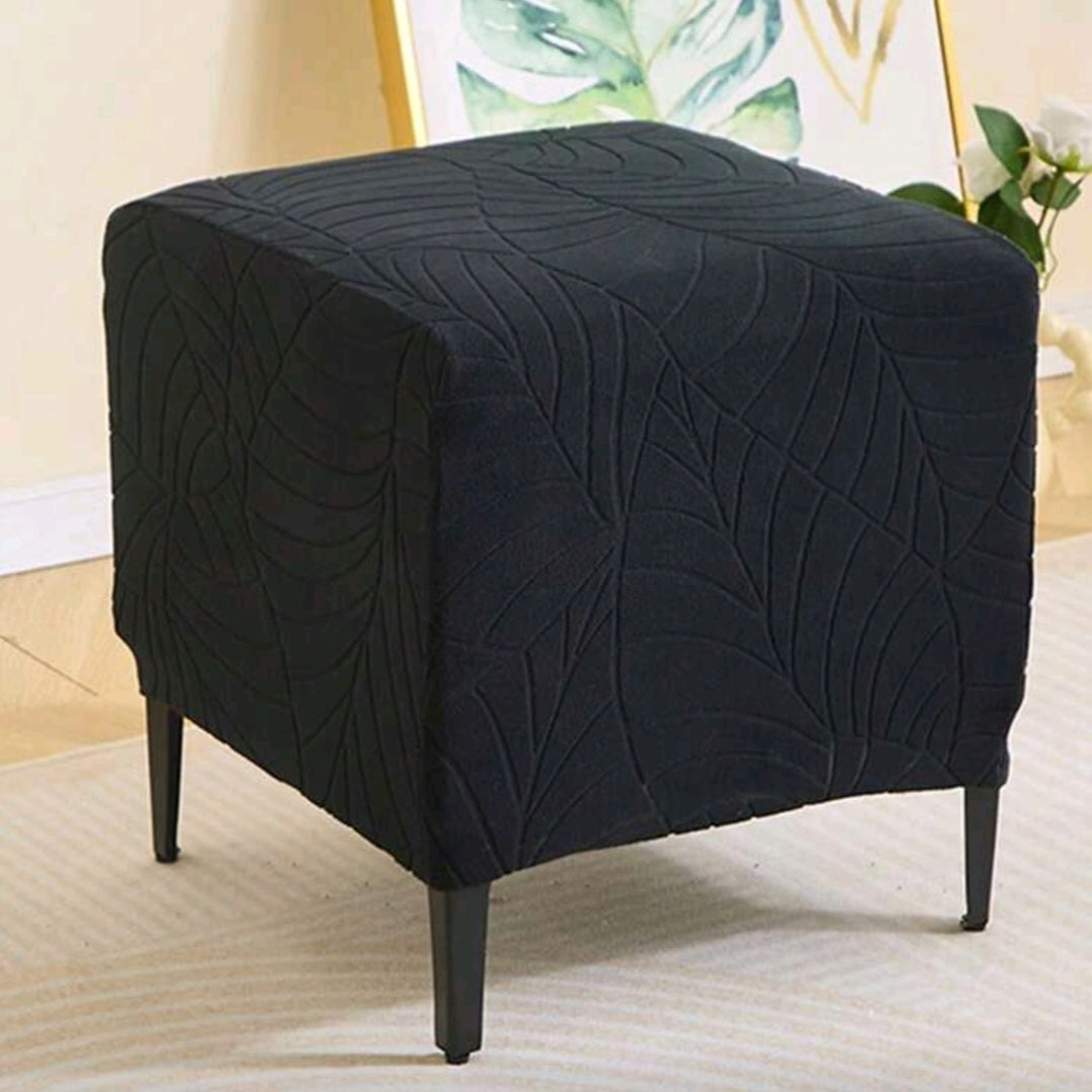 SQ Ottoman Slipcovers – Stylish Stretch Covers for Square Ottomans