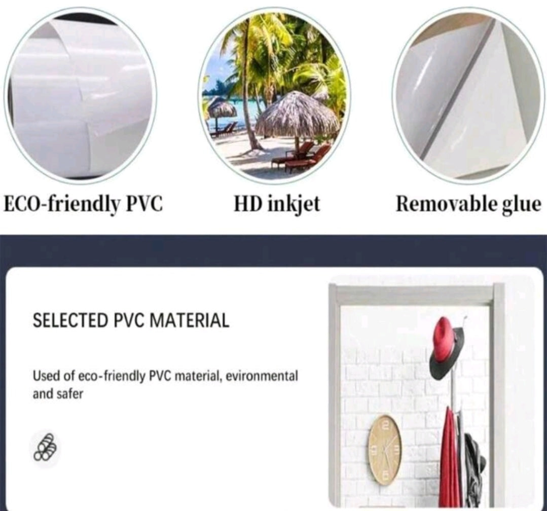 PVC door decor
