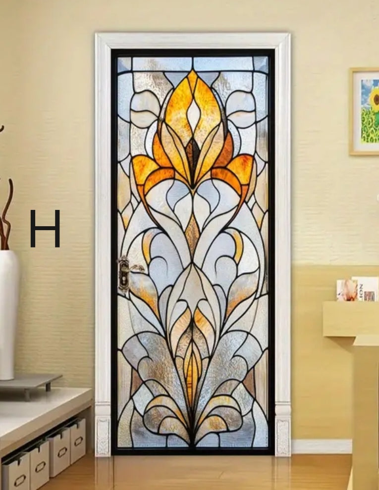 Door sticker