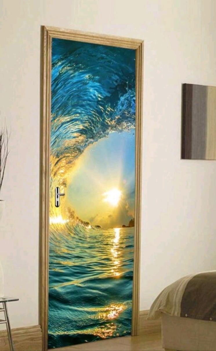 PVC door decor