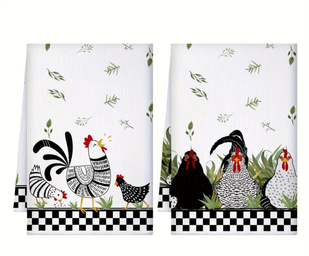 Kitchen Towels Chicken