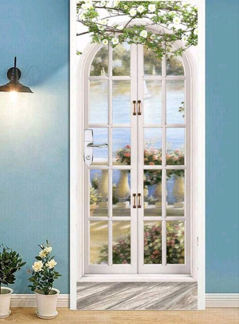 PVC door decor