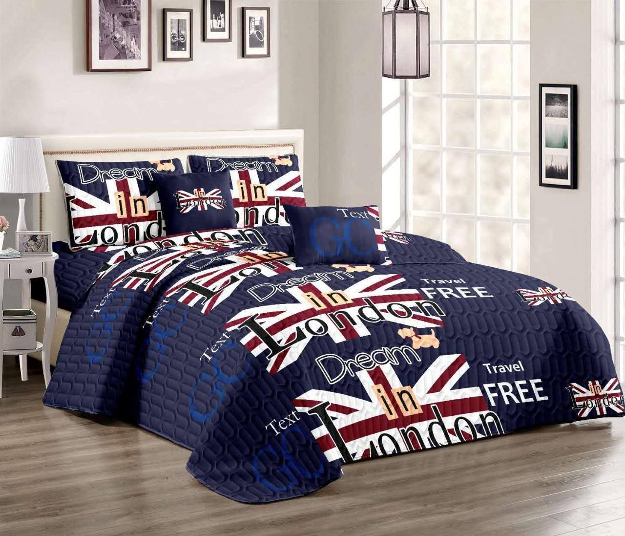 5 pce bedding set