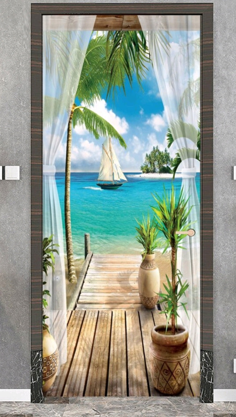 PVC door decor