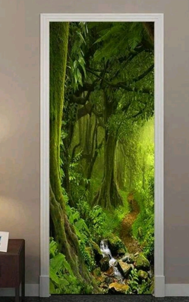 PVC door decor