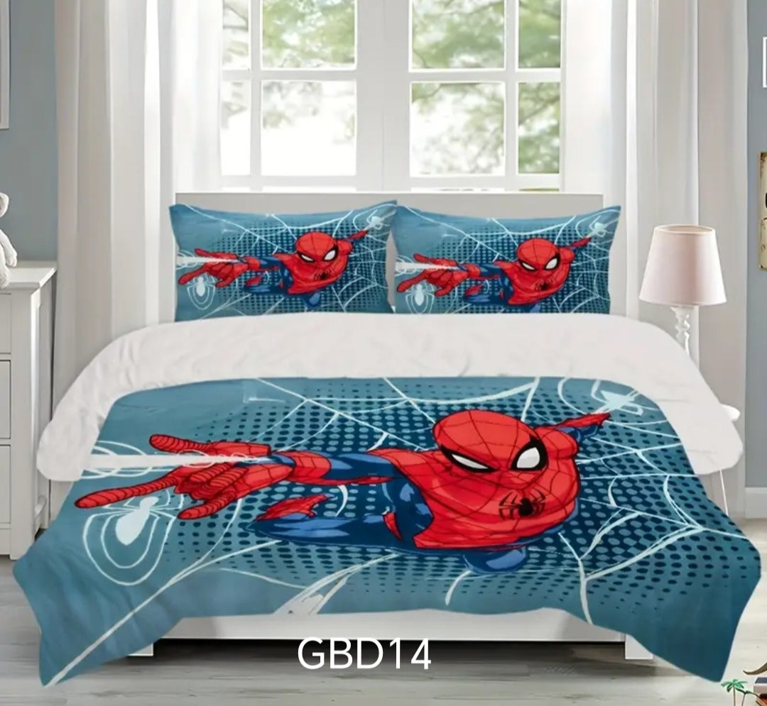 Spiderman duvet sets