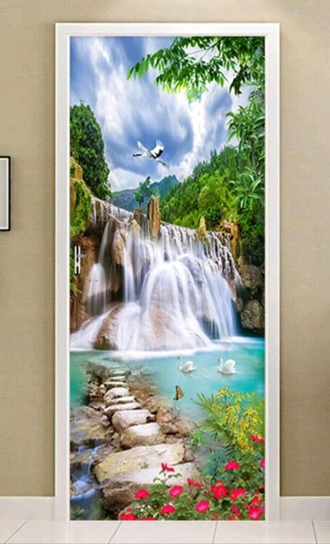 PVC door decor