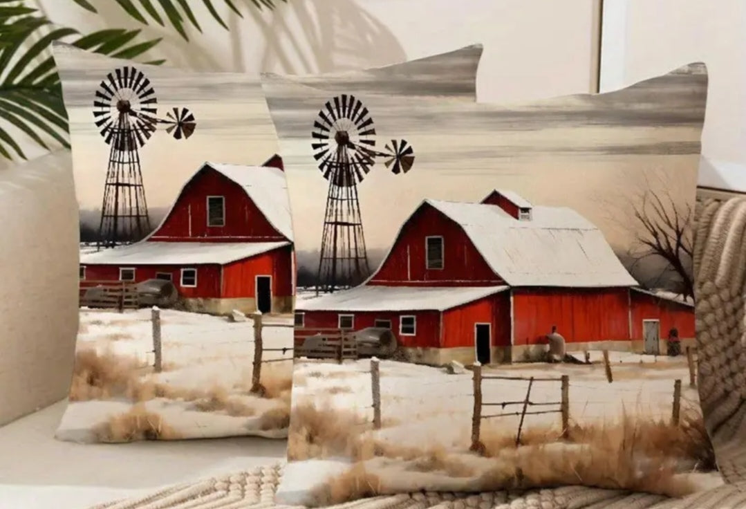 Windmill cushion covers