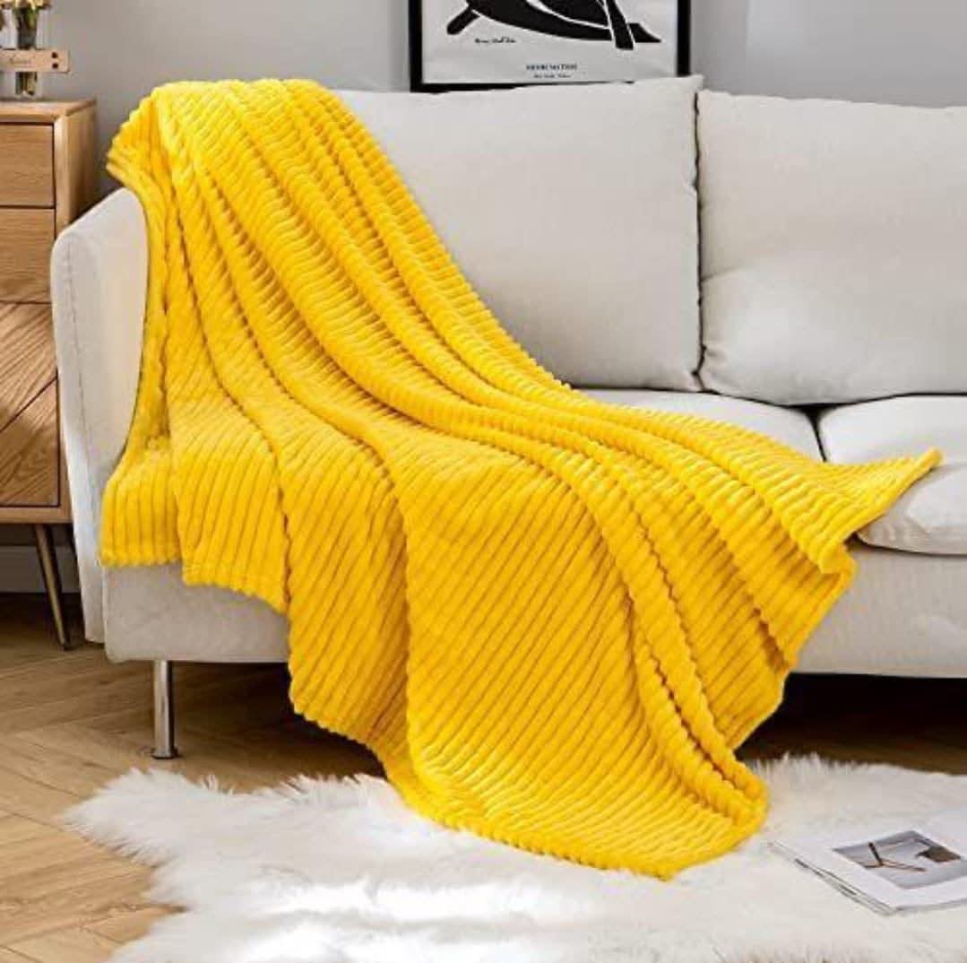 Ribbed Fleece Blanket