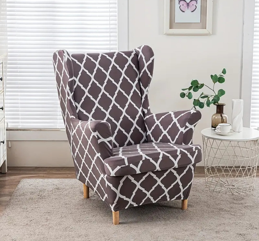 Wingback Stretchable slipcovers
