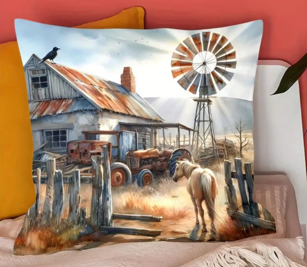 Windmill cushion covers
