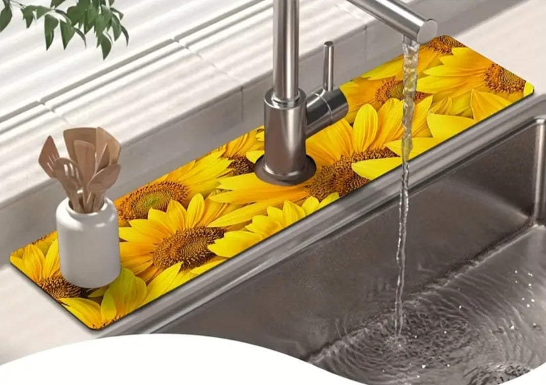 Faucet mat
