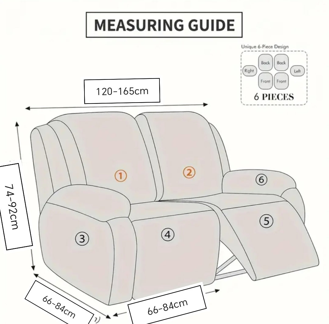 Recliner slipcovers