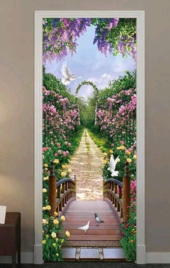 PVC door decor