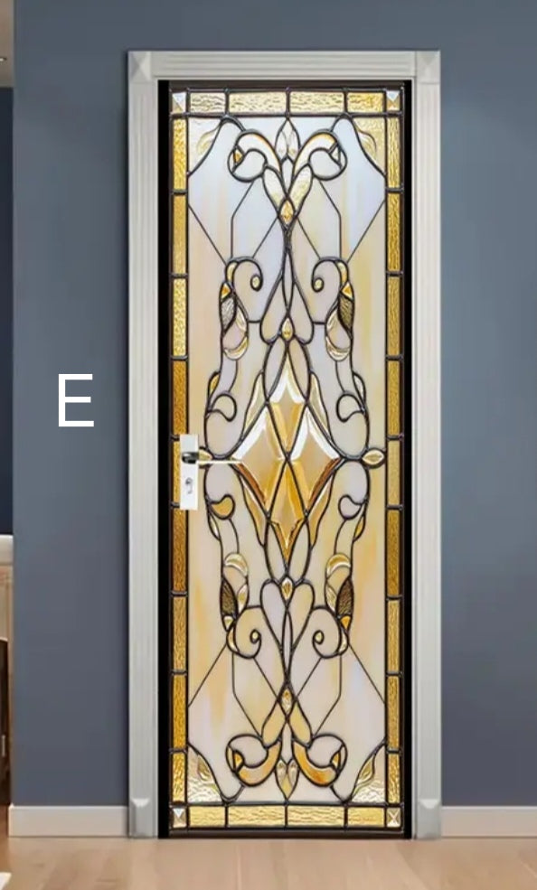 Door sticker