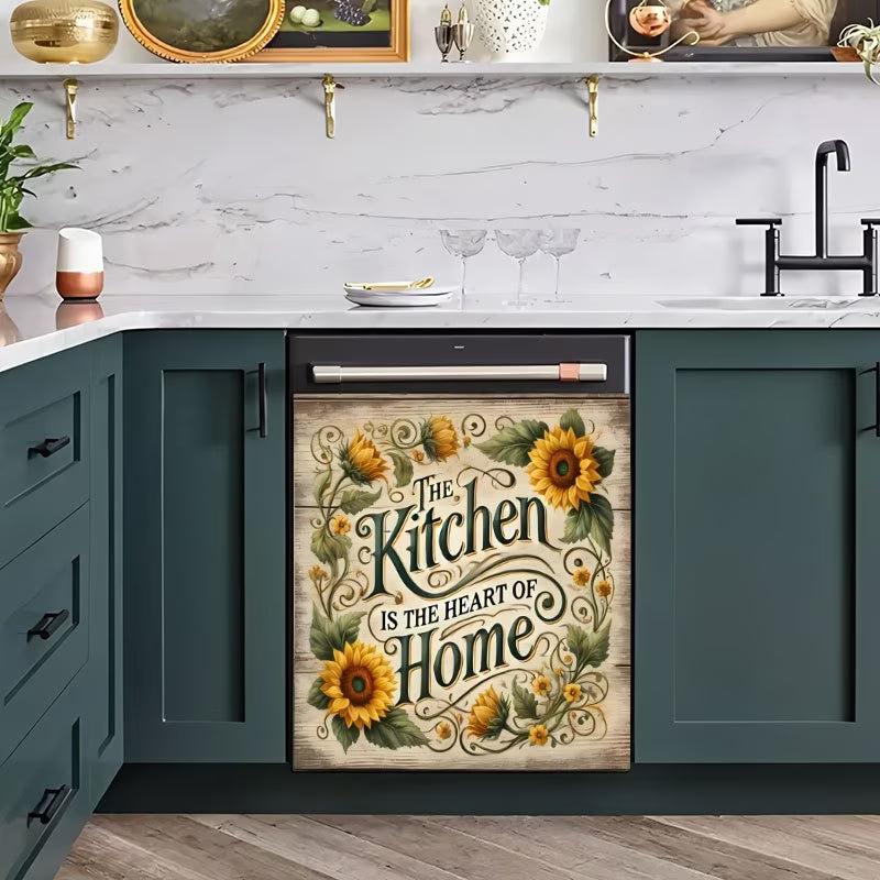 Decorative Dishwasher Stickers – 2pcs Set (58 × 65 cm)