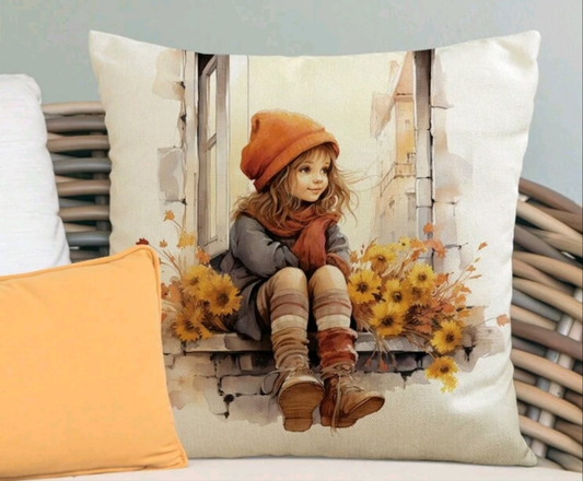 Sunshine girl pillow