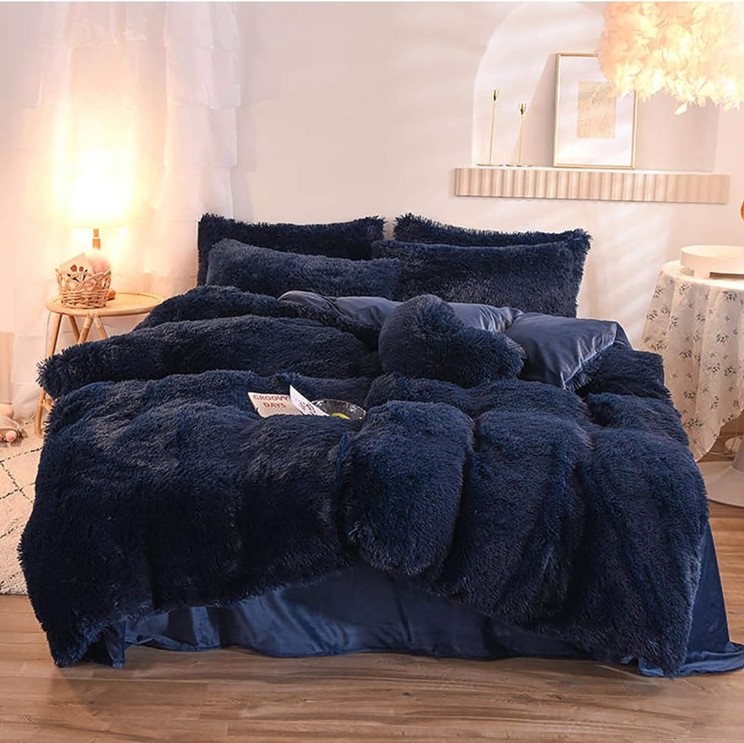 Fluffy Comforter set